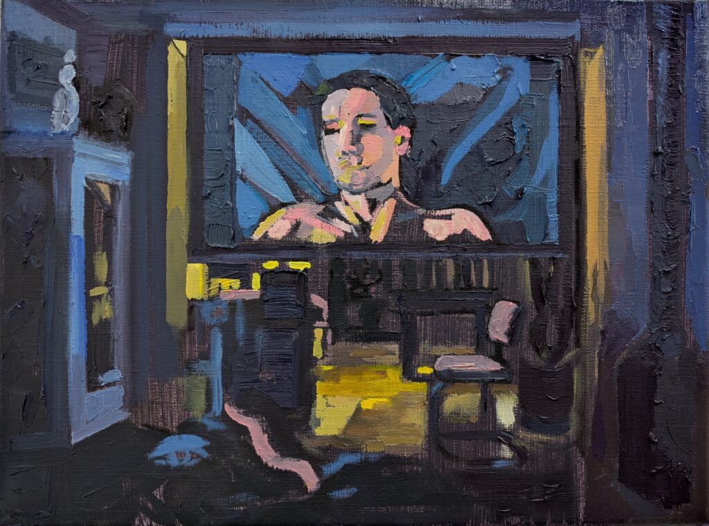 Wounded Cooper (Season 2, Episode 1) Thuisbioscoop 2025 Olieverf op linnen 30x40cm